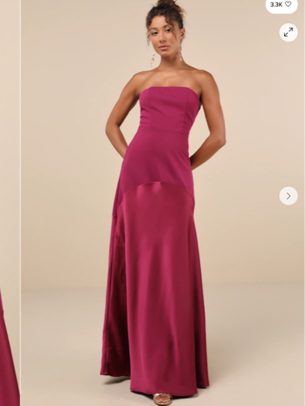 LULU's Sexy Elegant Sophisticated Prom Wedding Modern Chic Mermaid Maxi Dress